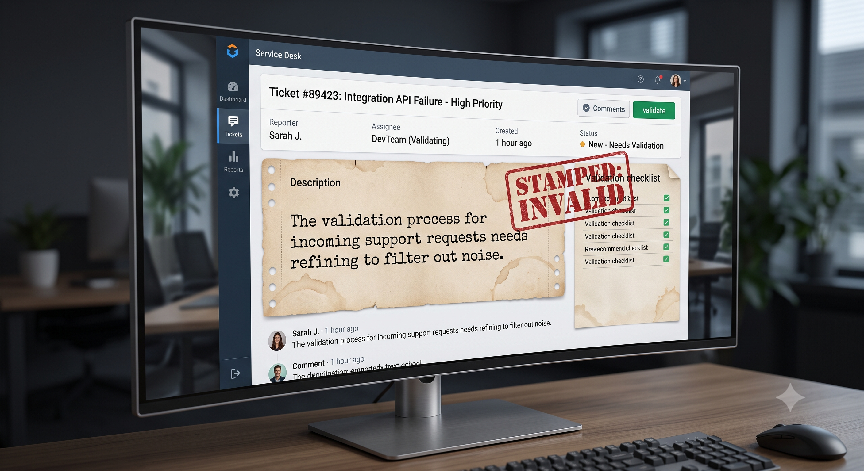 Wat is ticketvalidatie en waarom voorkomt het dat uw team tijd verspilt aan ongeldige verzoeken?