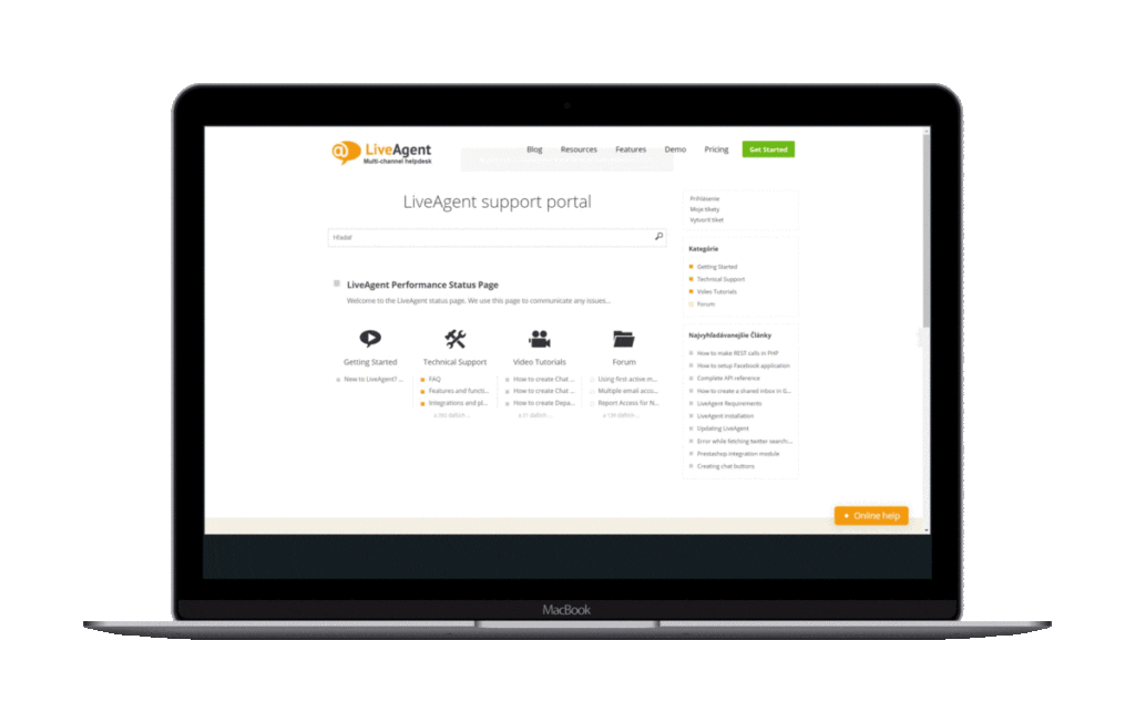 WYSIWYG-editor in LiveAgent