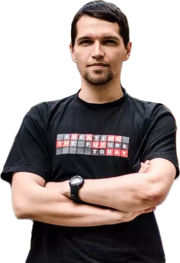 Portret van Peter Komornik