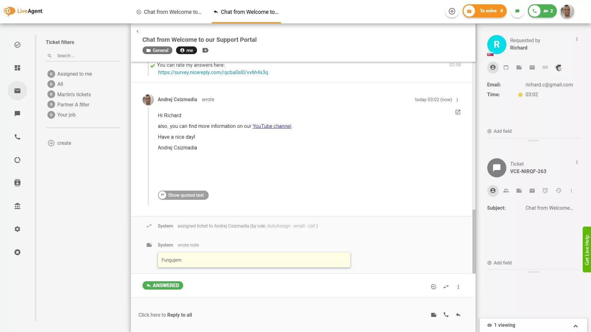 E-mail is een essentieel hulpmiddel voor verkoop en ondersteuning