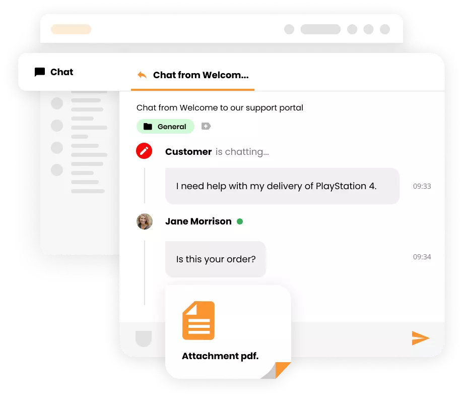 Verwerk inkomende tickets van elk communicatiekanaal