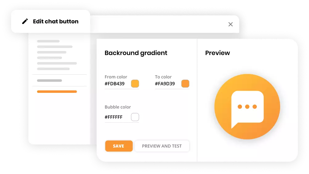 Chatknop aanpassen in Klantenservice software - LiveAgent