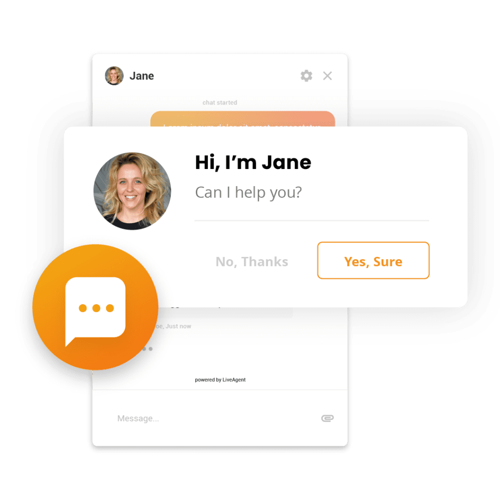 Proactieve chatuitnodigingen