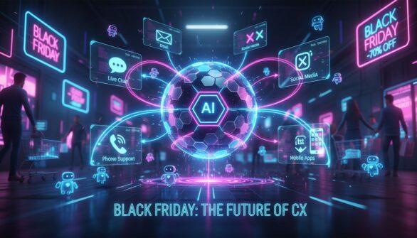 De rol van AI en omnichannel live chat in Black Friday klantenondersteuning