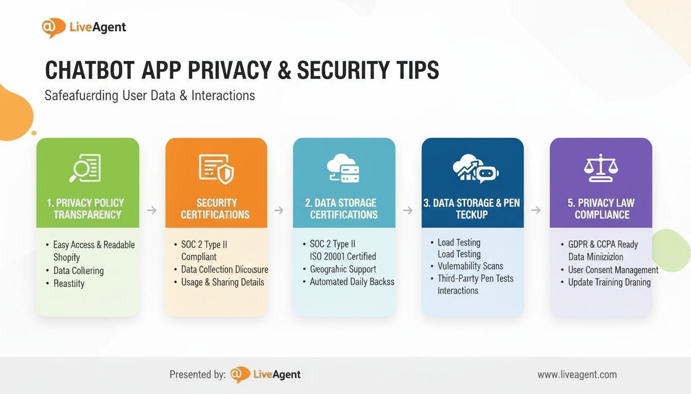 Tips voor chatbot-apps privacy