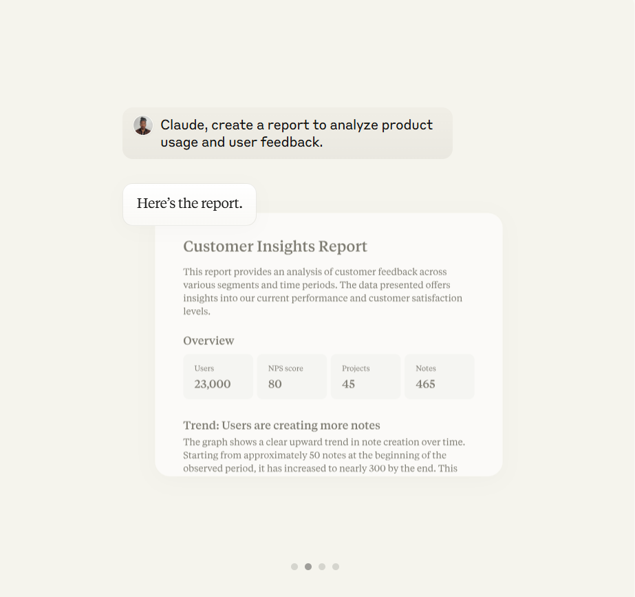 Claude van Anthropic-chat met AI-overzicht