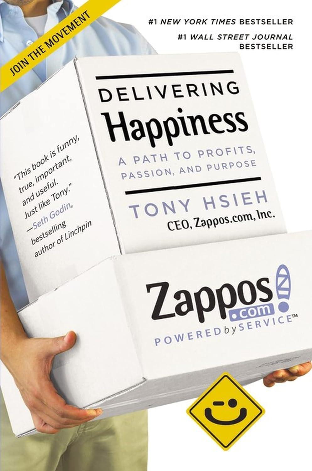 Delivering Happiness boekcover van Tony Hsieh