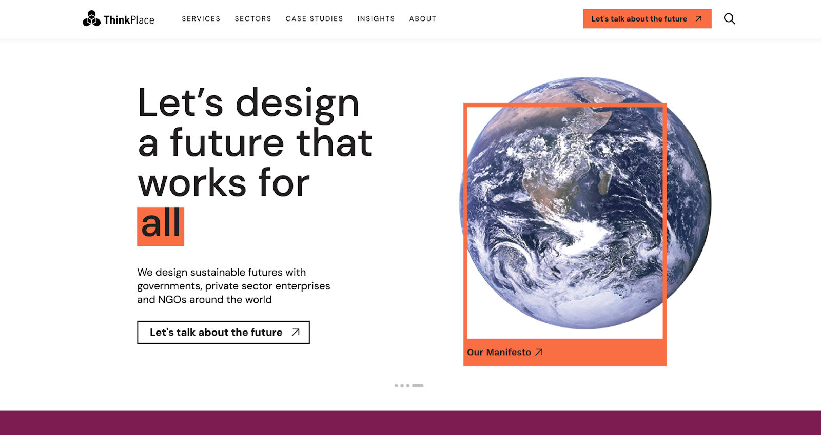 Een schermafbeelding van IBM's ThinkPlace-platform