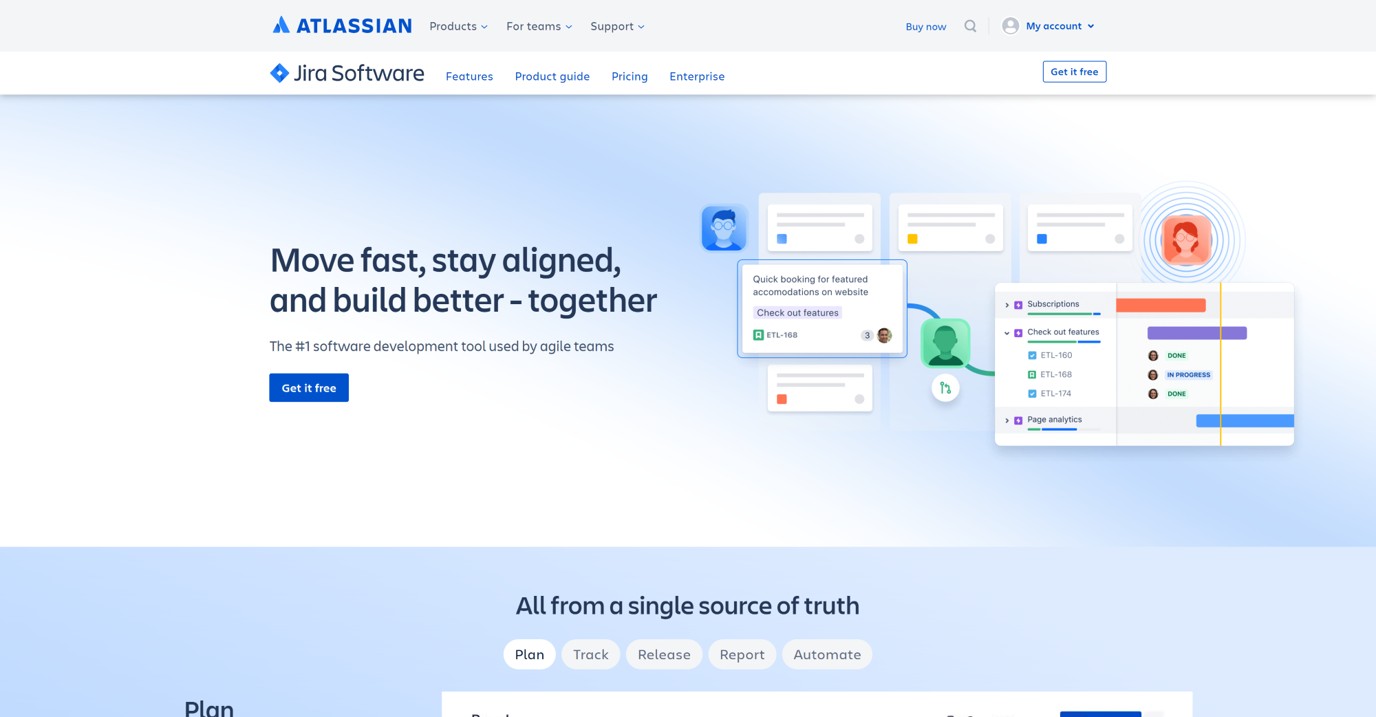 Jira startpagina - Alternatief voor Spiceworks met een uitgebreide softwareoplossing