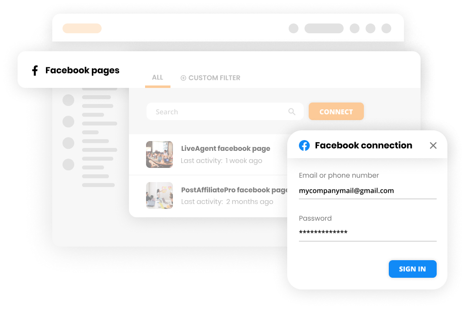 Facebook koppelen met helpdesksoftware - LiveAgent