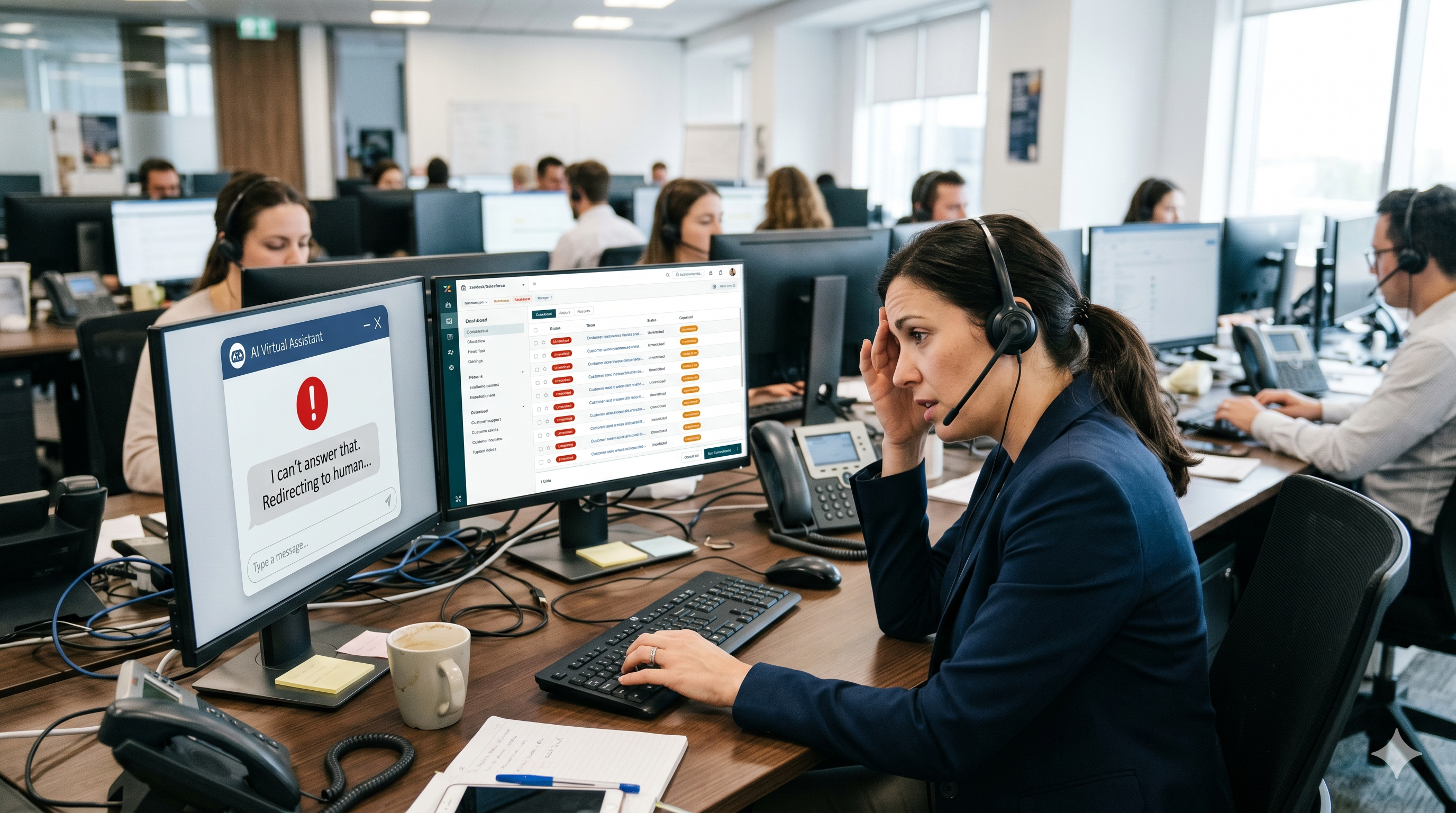 Waarom je AI virtuele assistent tickets niet vermindert (en hoe je het oplost)