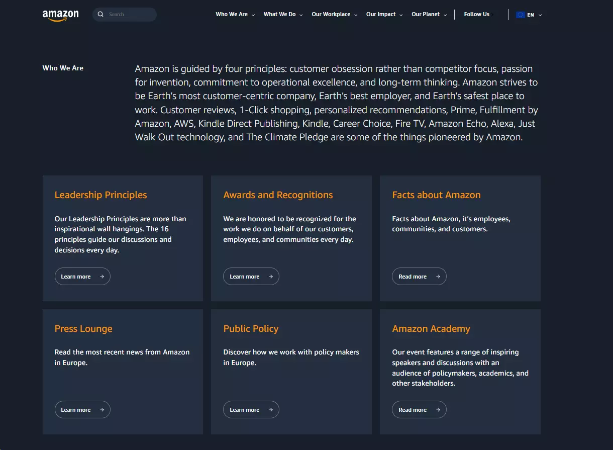 Amazon's belofte om 'de meest klantgerichte onderneming ter wereld' te worden en hun inspanningen om tevreden klanten vast te houden