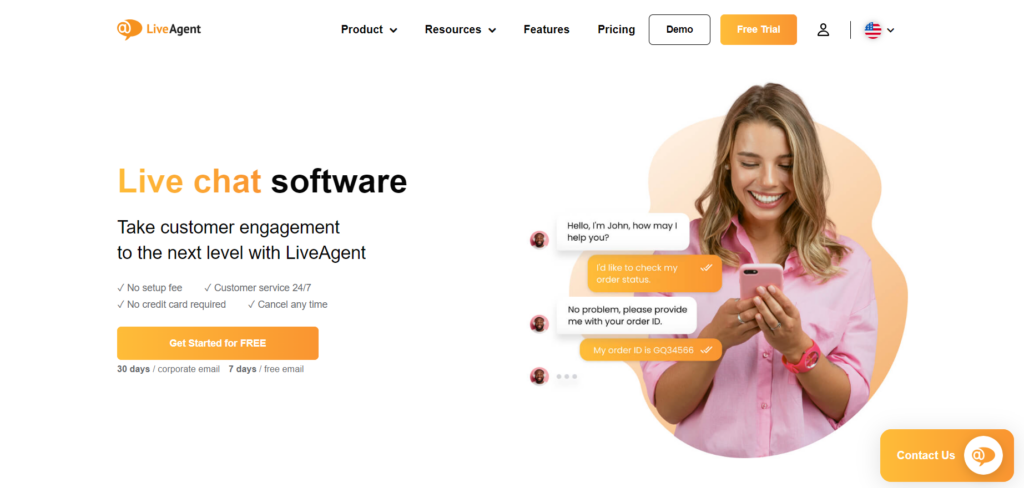 LiveAgent live chat leadgeneratieoplossingen