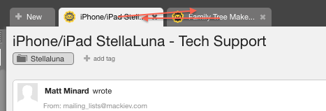 LiveAgent - Mogelijkheid om tickettabbladen in de agentenpaheader opnieuw in te delen