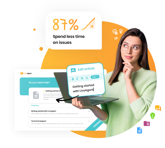 Bespaar tijd met LiveAgent