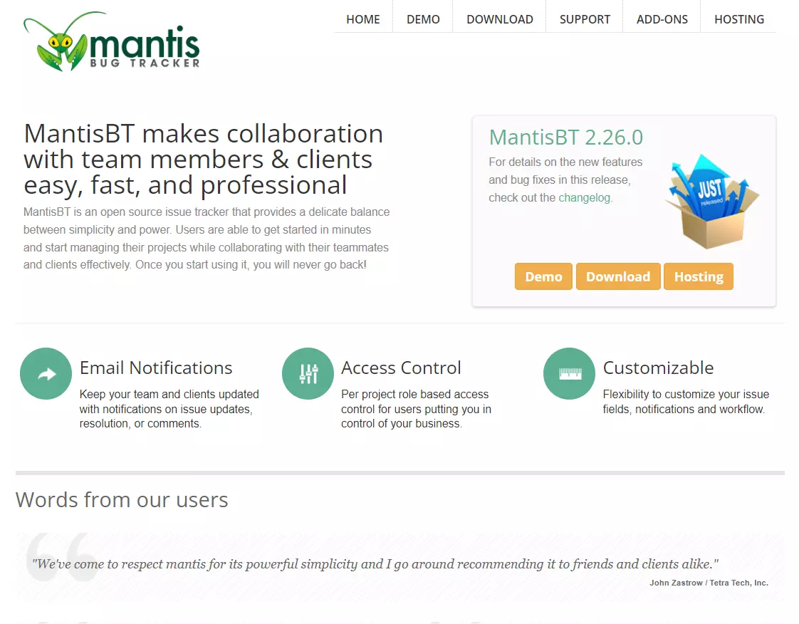 MantisBT, een open source bug-trackingsysteem voor teamsamenwerkinglazyimg