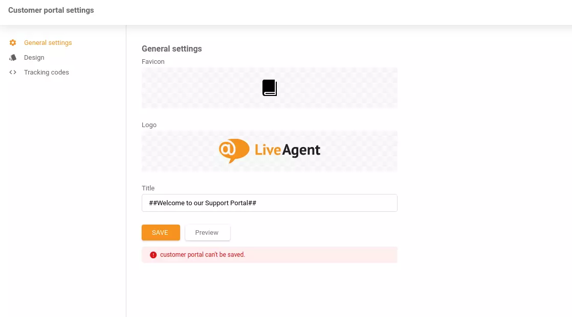 Niet-werkende opslagknop in LiveAgent-app
