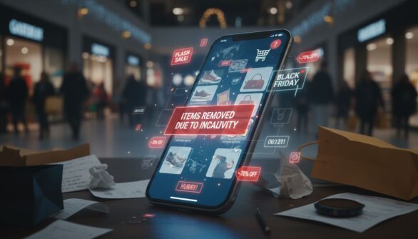 Waarom winkelwagenverlating piekt tijdens Black Friday