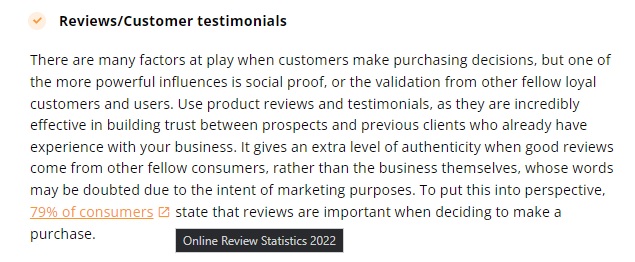 Voorbeeld van linkbuilding in LiveAgent's artikel