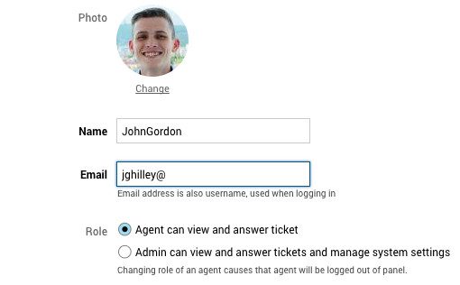 Agentrol in LiveAgent