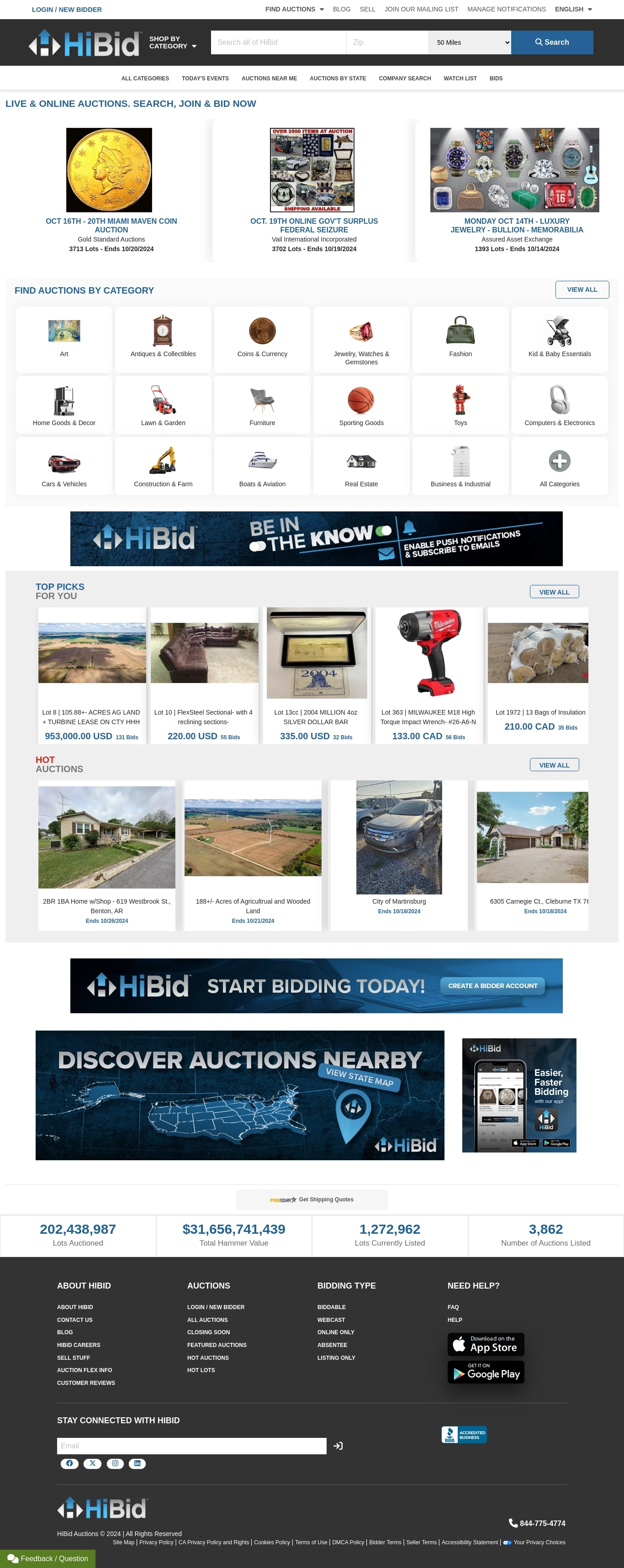 HiBid Help Desk Contacten