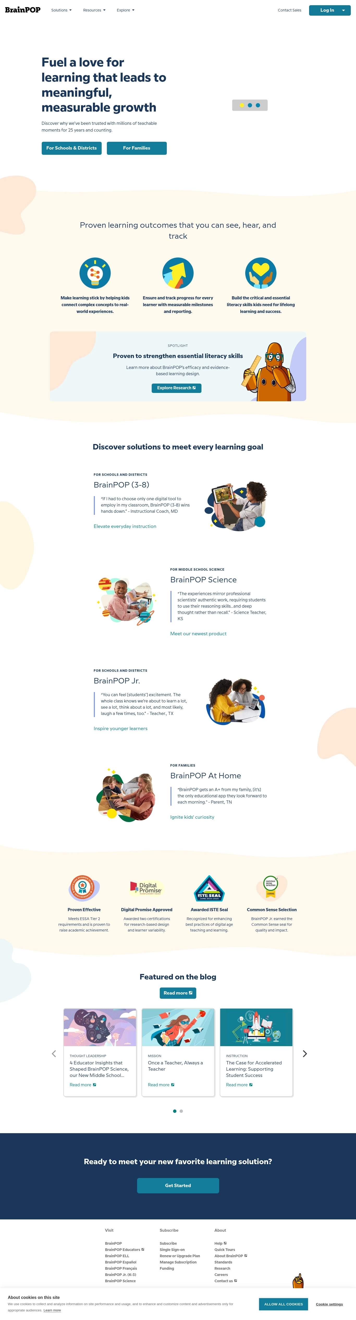 BrainPOP Helpdesk Contacten