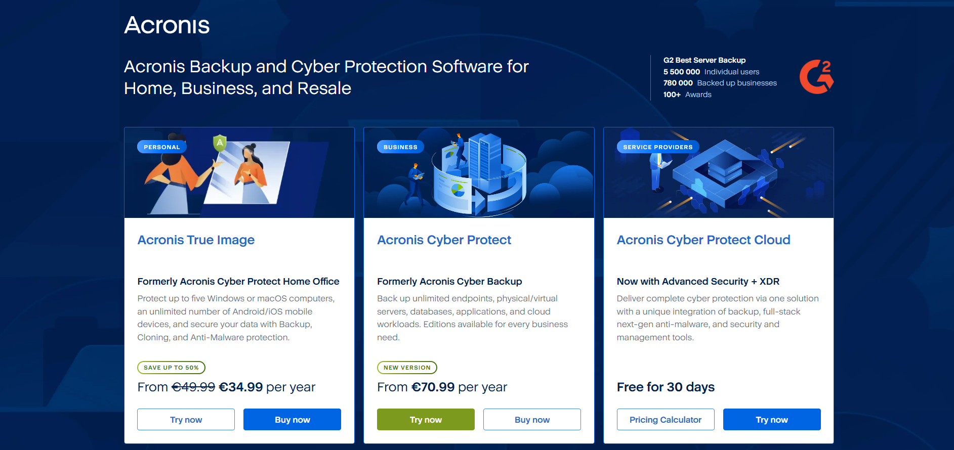 Acronis Help Desk Contacten