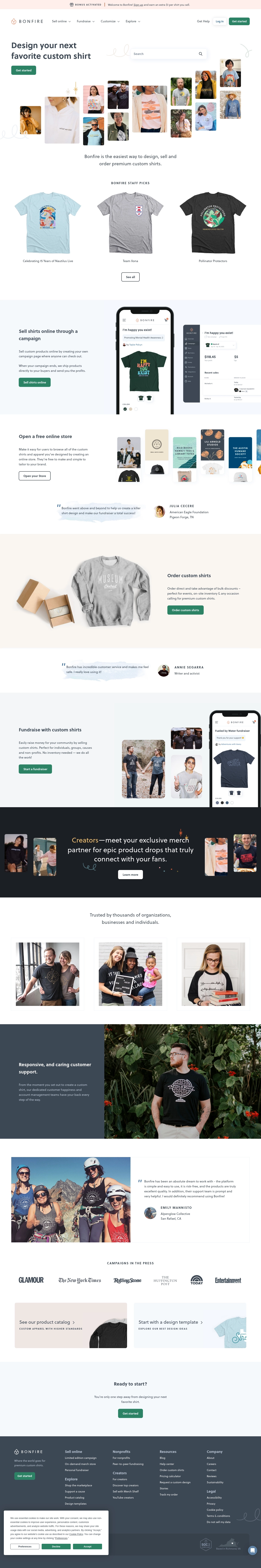 Bonfire Helpdesk Contacten