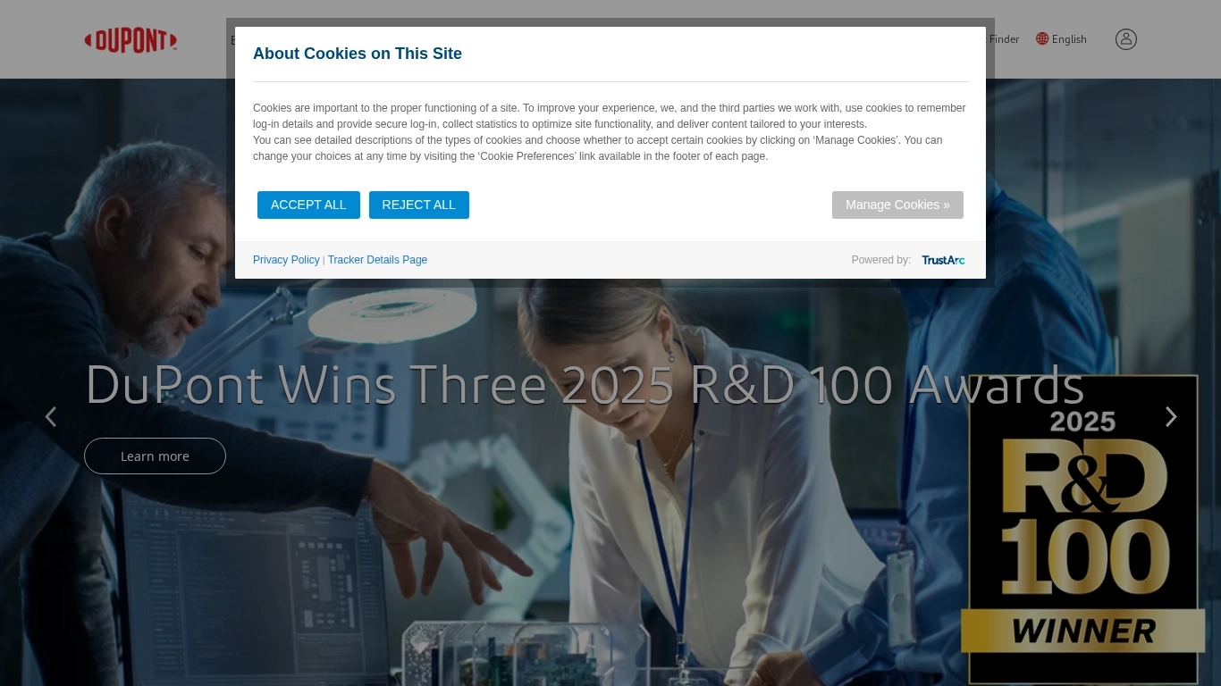 DuPont Helpdesk Contacten