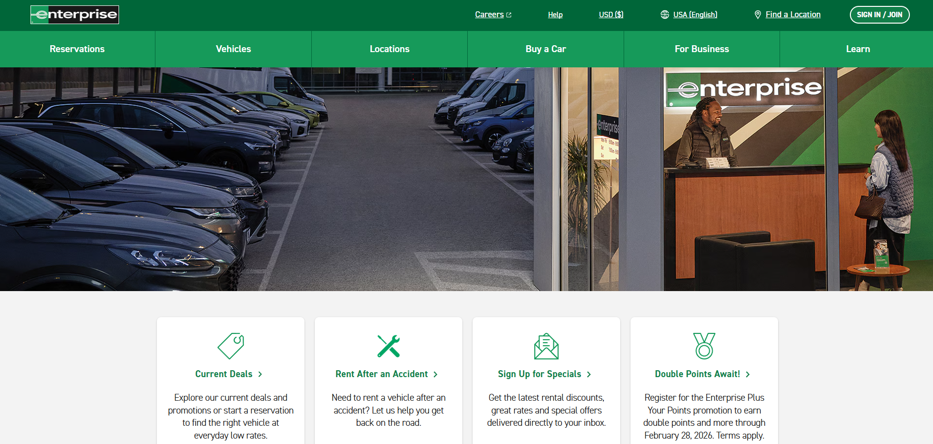 Enterprise Help Desk Contacten
