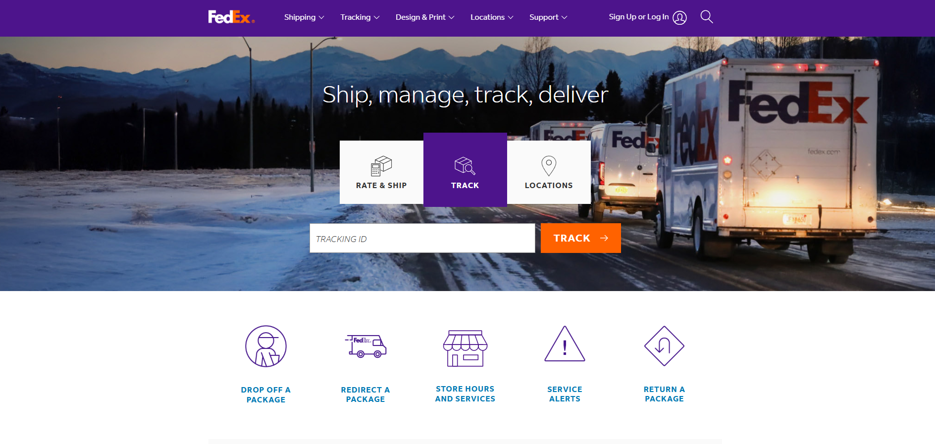 FedEx Help Desk Contacten