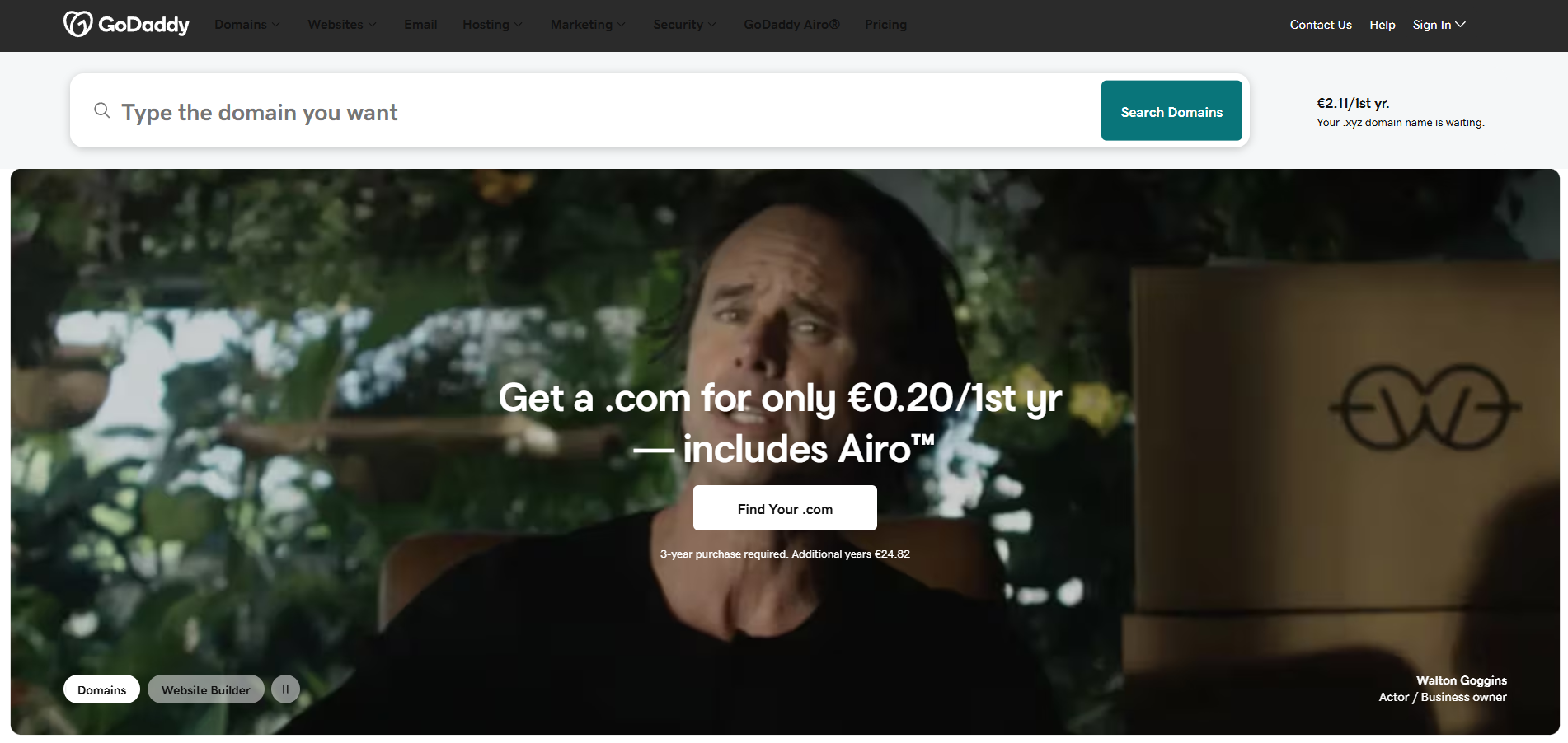 GoDaddy Helpdesk Contacten