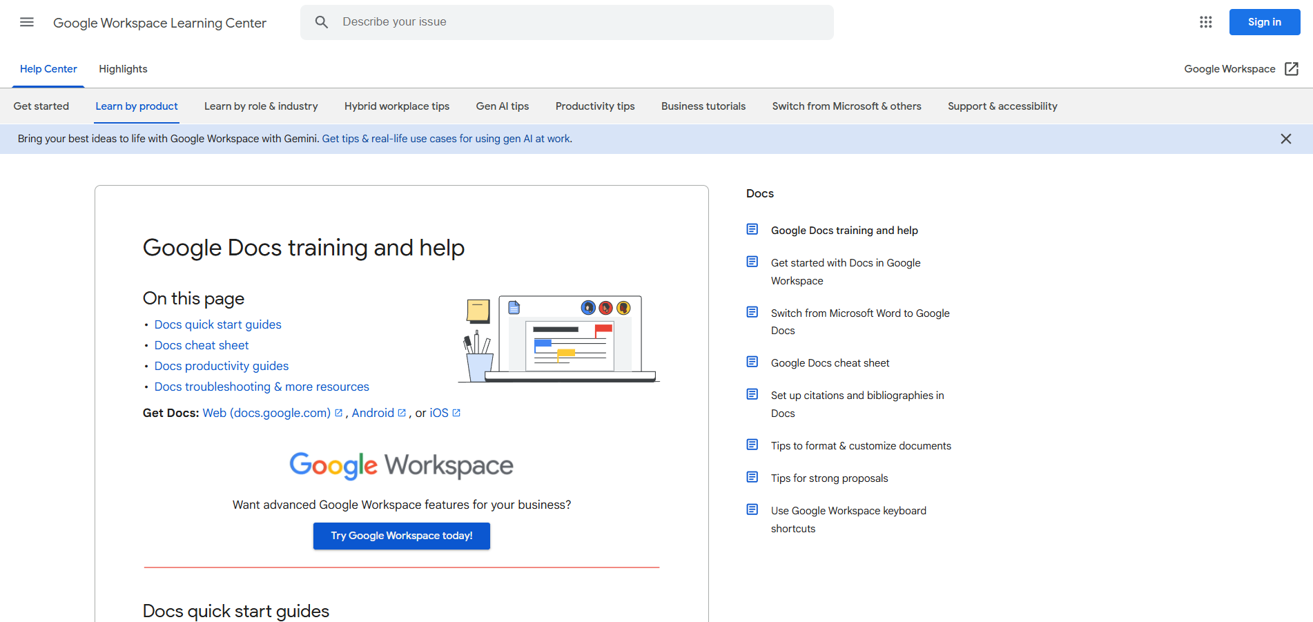 Google Docs Help Desk Contacten
