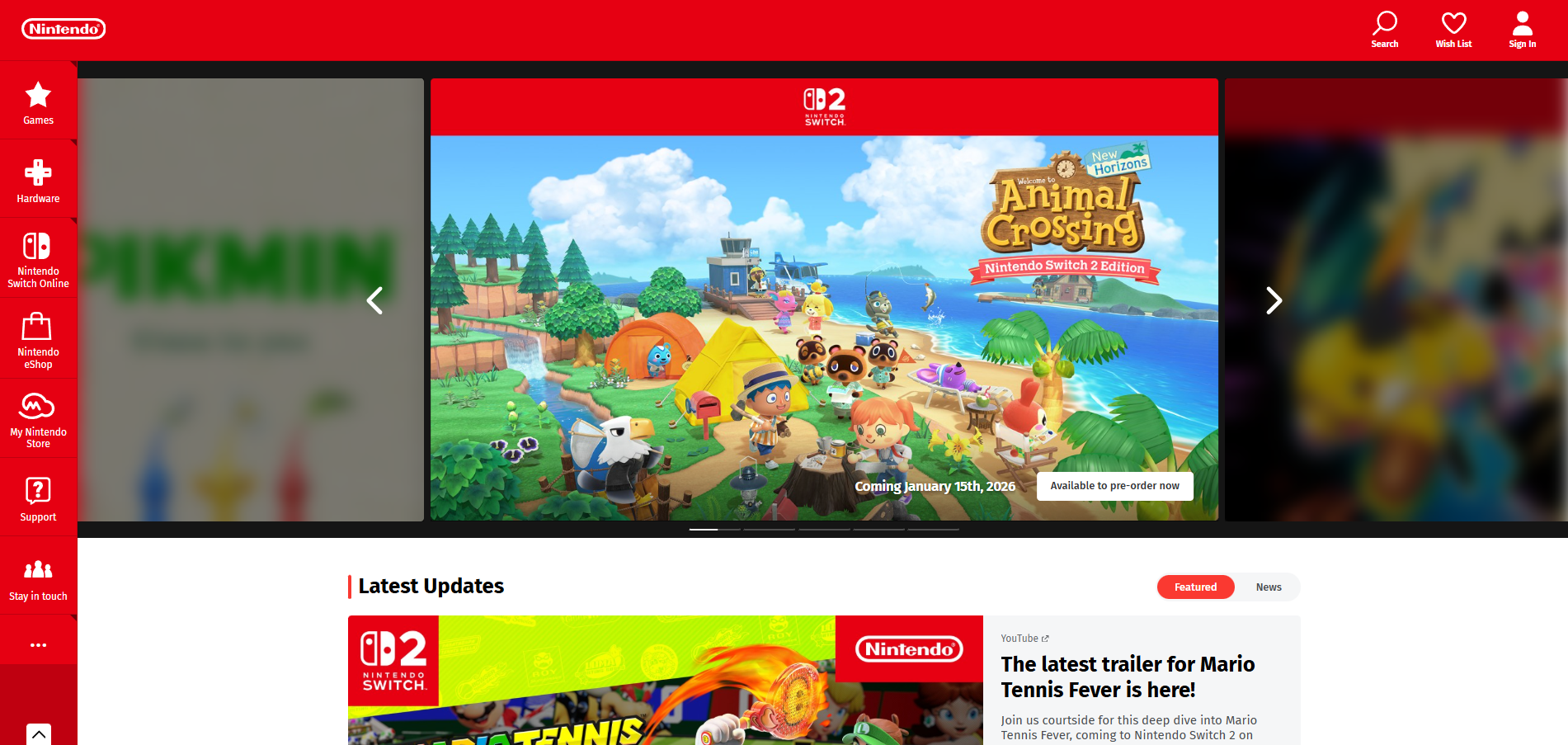 Nintendo Help Desk Contacten