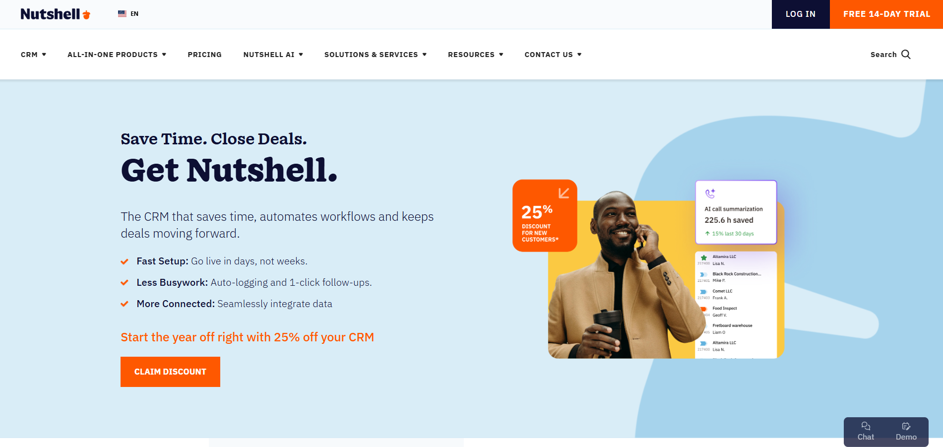 Nutshell Helpdesk Contacten