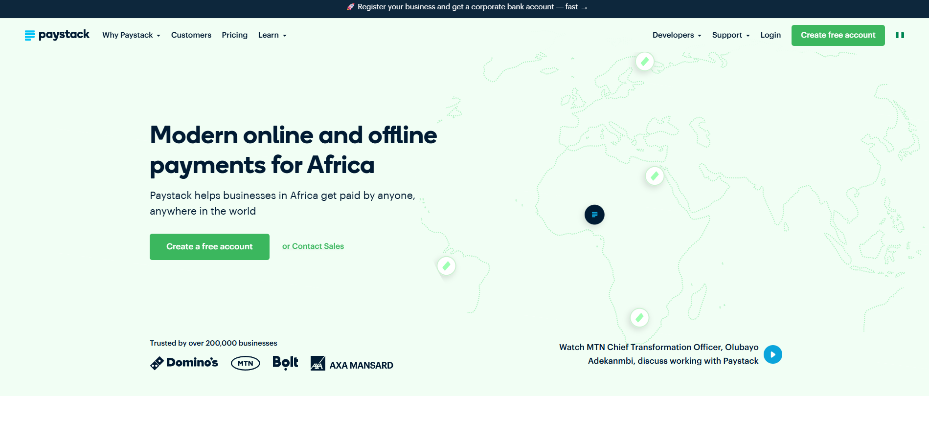 Paystack Help Desk Contacten