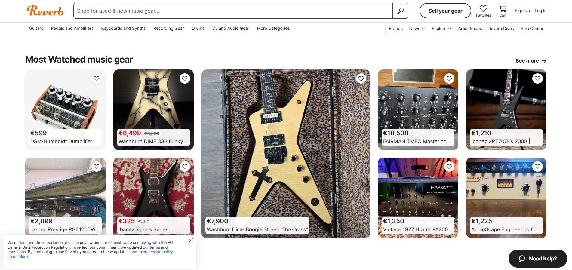 Reverb Help Desk Contacten