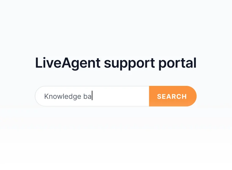 LiveAgent kennisbank met artikelen, handleidingen en FAQ-portaal