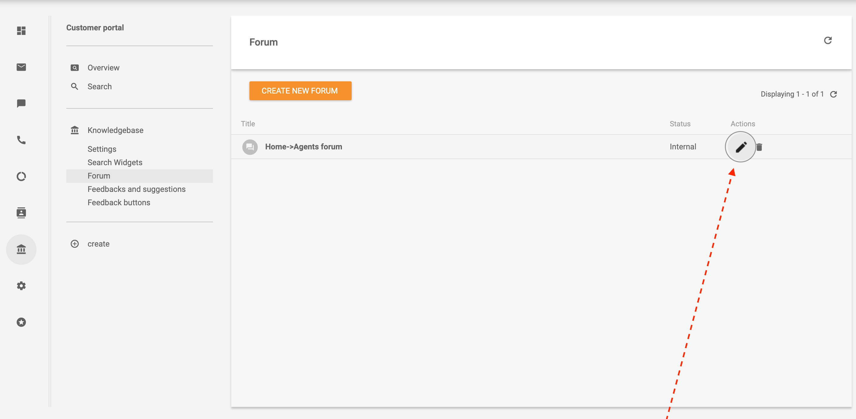 Klantenforum aanpassen in LiveAgent