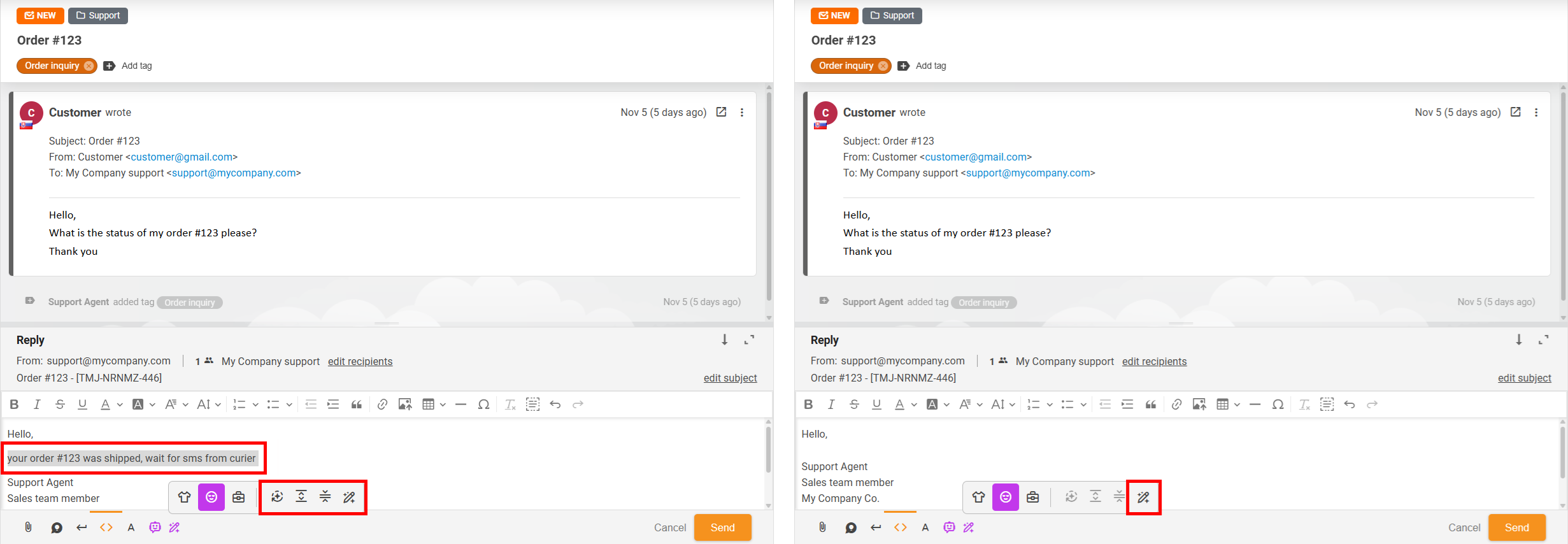 Manieren om AI Answer Improver te gebruiken