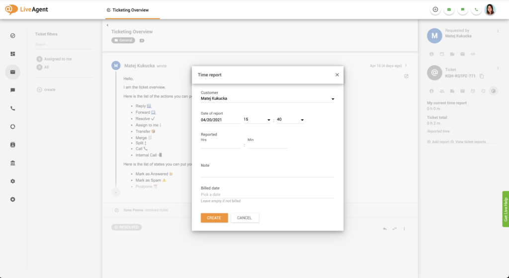 Manual input configuration