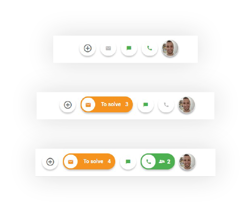 Knop Op te lossen in LiveAgent