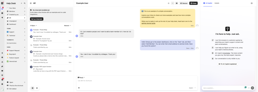 Intercom klantenservicesoftware