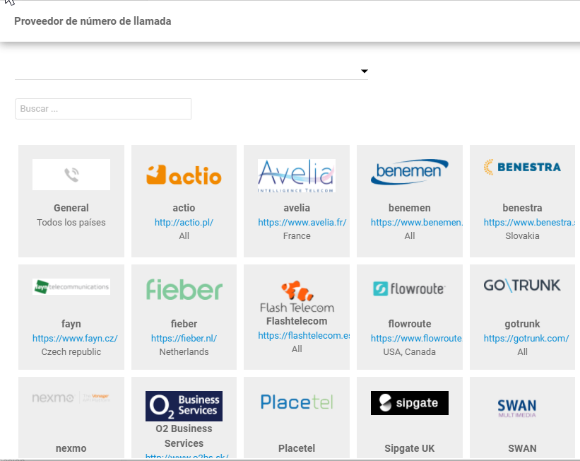 Flash Telecom provider search