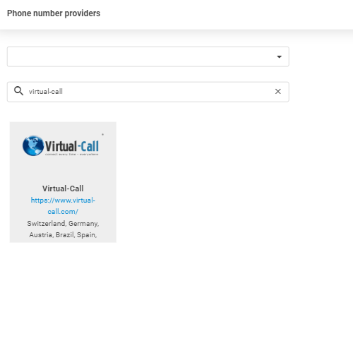 Virtual-Call-provider