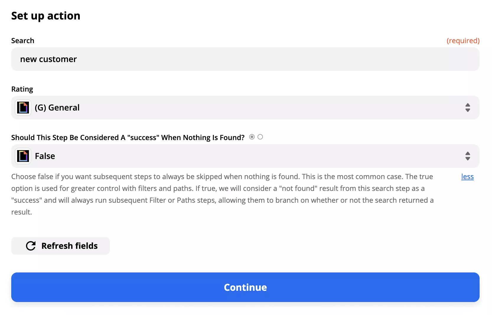 Giphy-actie-instelling in een integratie met LiveAgent