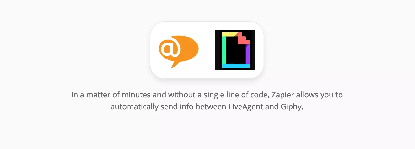 LiveAgent- en Giphy-integratie op Zapier