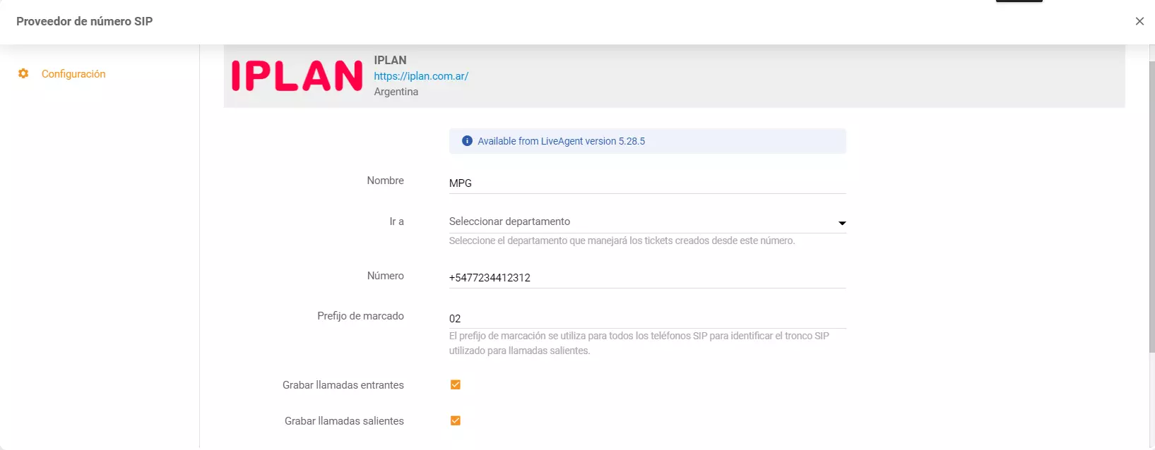 Vul iPlan-inloggegevens in