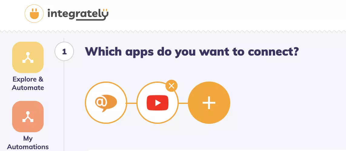 Integrately met geselecteerde apps en klaar voor integratie