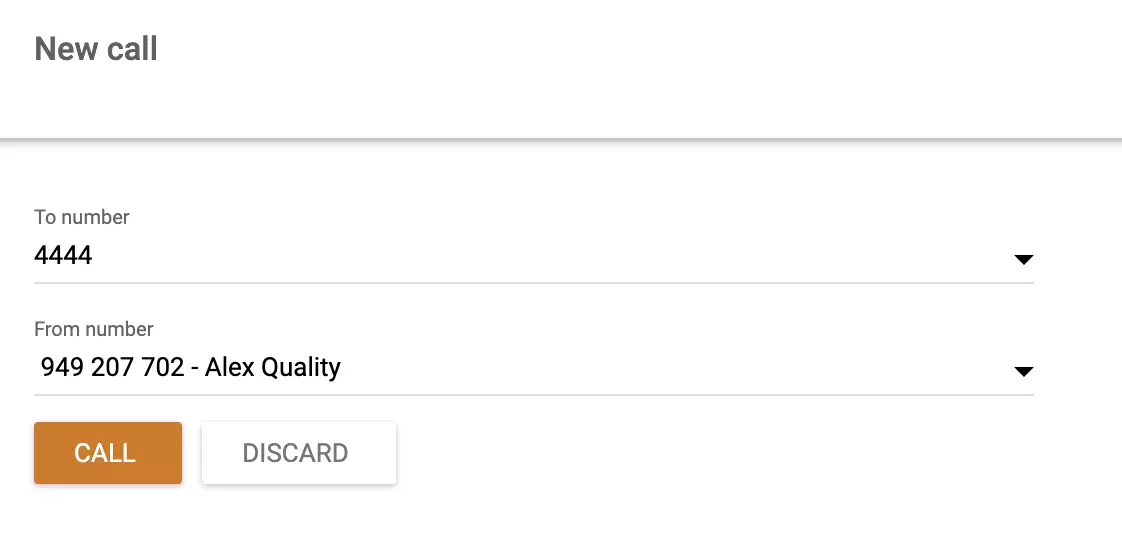 Begin met bellen met TelefonBG-nummer vanuit LiveAgent
